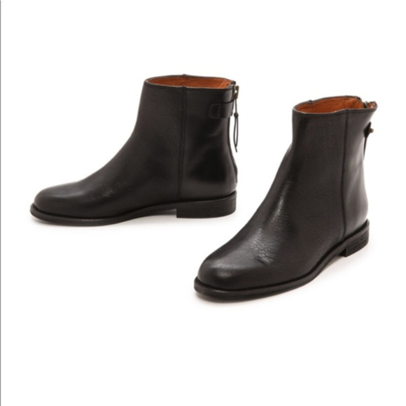 Madewell Shoes - MADEWELL HAYES BLACK LEATHER MOTO BOOTS ~ 8 ~